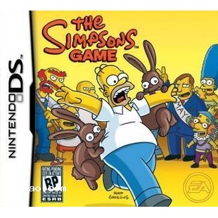 THE SIMPSONS GAME  NDSI  3DS DS card