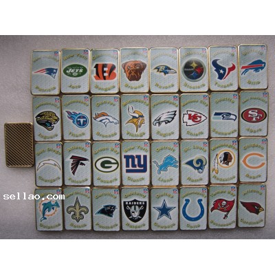 32pcs of NFL Colorzied Printed Bar