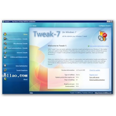 Tweak-7 1.0 Build 1136
