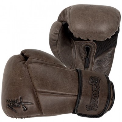 Hayabusa Kanpeki Elite 2.0 Leather Boxing MMA Gloves 16oz Brown