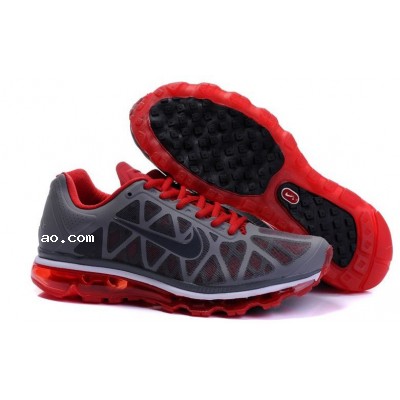 New AIRMAX 5th Men's Shoes Black-Red Size:40-46