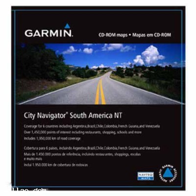 Garmin City Navigator South America NT 2014.20
