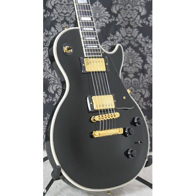 Custom Lite Ebony Black guitar