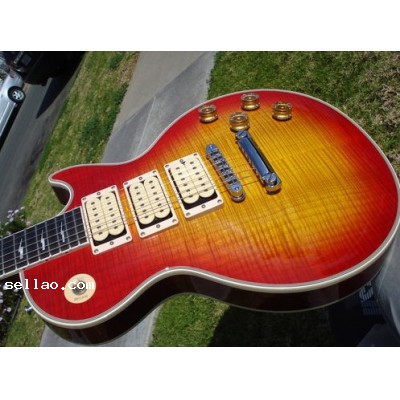 Custom Ace Frehley Flametop electric guitar