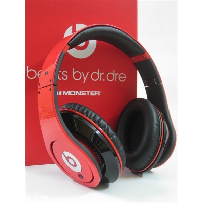 Limited Edition Red Lebron James Studio Beats by Dr Dre On Ear HD Headphones