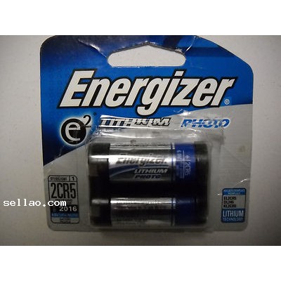 Energizer 2CR5 / Lithium Photo Battery 1 pack Exp. date 2016