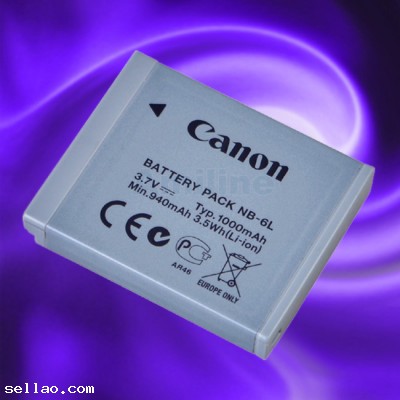 Genuine Canon Lithium-ion Battery NB-6L