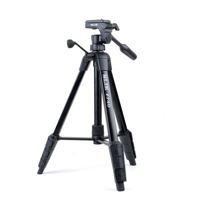 SLIK F740 3way Pan Head Tripod 4section Black 100% GENUINE