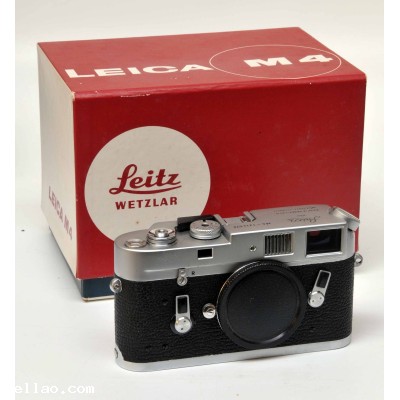 LEITZ, LEICA M4 - 1214578, BOXED, EXCEPTIONAL