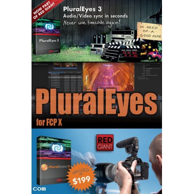 RedGiant PluralEyes 3.21 Plugin for Adobe Premiere Pro