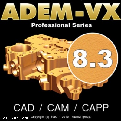 CAD/CAM/CAPP/CAE System ADEM v8.3 full version