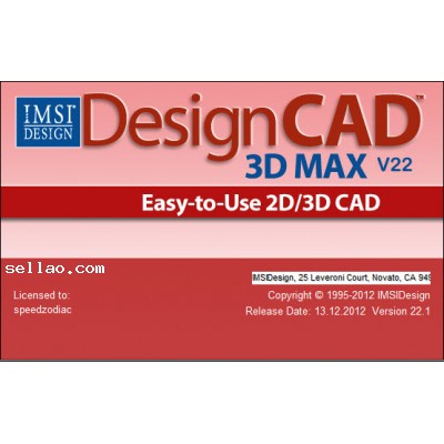 IMSI DesignCAD 3D Max V22 activation version