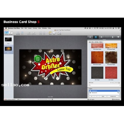 Business Card Shop v5.0.0 for Mac OS X