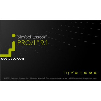 Invensys SimSci-Esscor PRO/II 9.1 | Process Simulation System