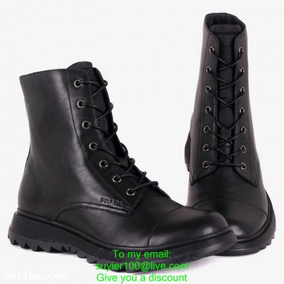 2013Pradaiy new listing casual shoes high-top casual shoes short boots genuine