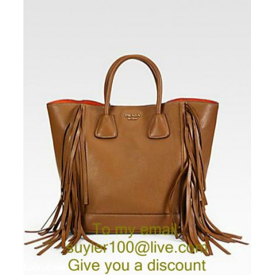 2013Pradaiy Hitz handbags / handbag tassel genuine