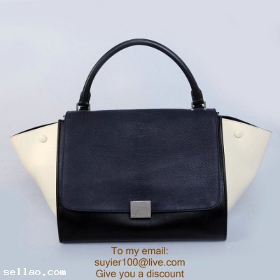 Celine latest swing bag neck grain leather female bag handbag shoulder diagonal