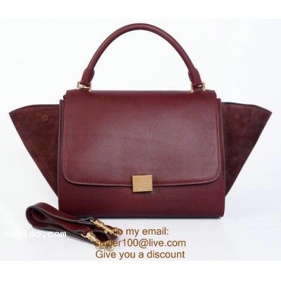 Celine handbag swing bag shoulder bag new original leather leather female bag