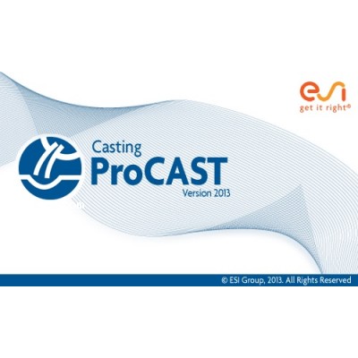 ESI GROUP PROCAST V2013.0 | Casting Process Simulation Software