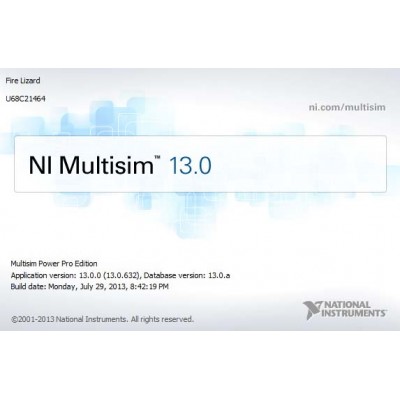 NI Multisim 13.0 & NI Utilboard 13.0