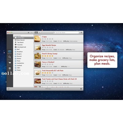 Paprika Recipe Manager v1.4.2 for Mac OS X