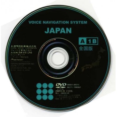 Voice Navigation System - Toyota ND3T-W54, DVD Japan 2005 (A23) 86271 V358A4
