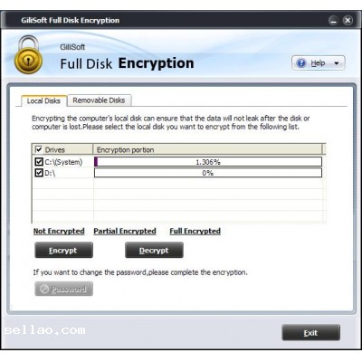 GiliSoft Full Disk Encryption 3.3.0