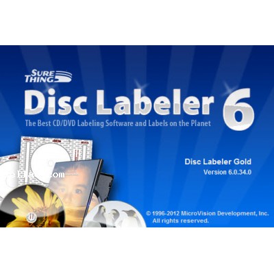 SureThing Disk Labeler Deluxe Gold 6.1.63