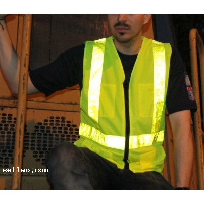 Man reflective vest, night ride safety clothing