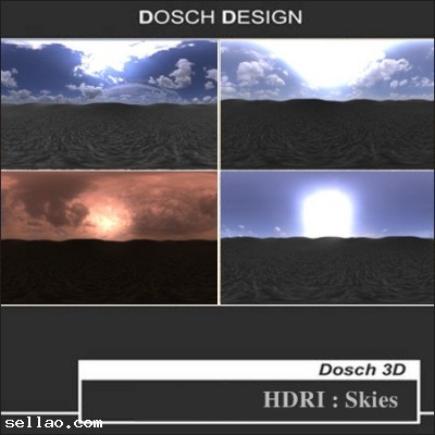 DOSCH DESIGN – HDRI : Skies