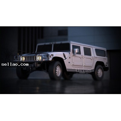 Hummer H1 – 3ds Max