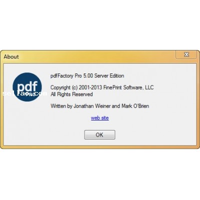 pdfFactory Pro 5.05 Workstation / Server Edition