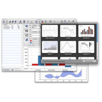 Visual Data Tools DataGraph v3.2 for Mac OS X