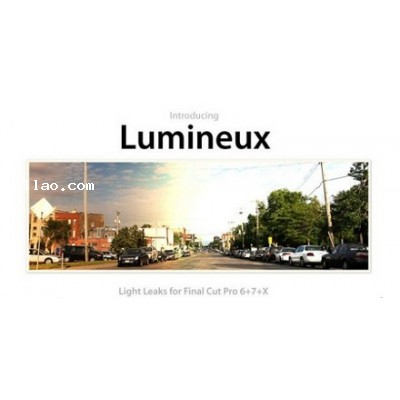 CrumplePop Lumineux ProRes Light Leaks for Final Cut Pro X for Mac OS X