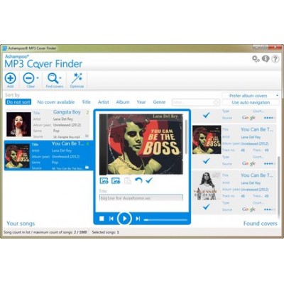 Ashampoo MP3 Cover Finder 1.0.11