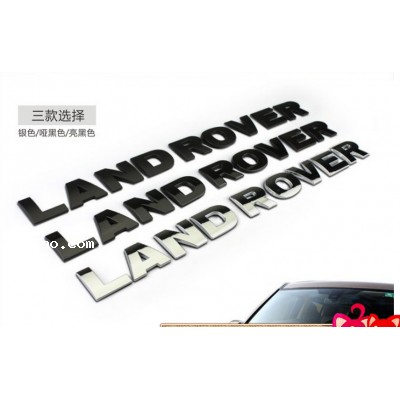 Land Rover LAND ROVER car sticker / Land Rover head cover letter standard machin
