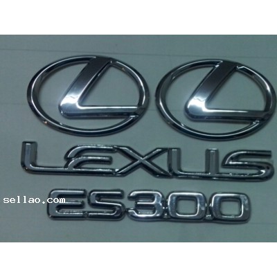 Lexus es300 badge / emblem slightly plated / Lexus / Lexus ES300 car standard