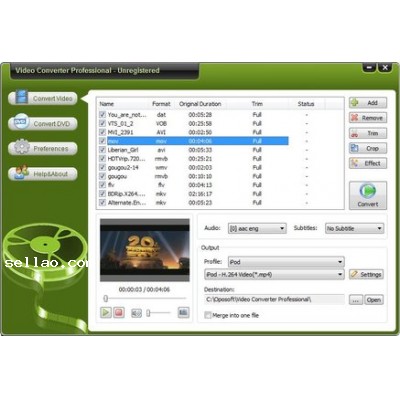 OpoSoft Video Converter Professional 7.7