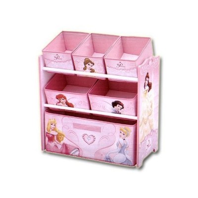 Disney Princess Multi Bin Toy Box Organizer
