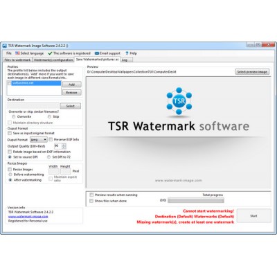 TSR Watermark Image 3.1.0.9