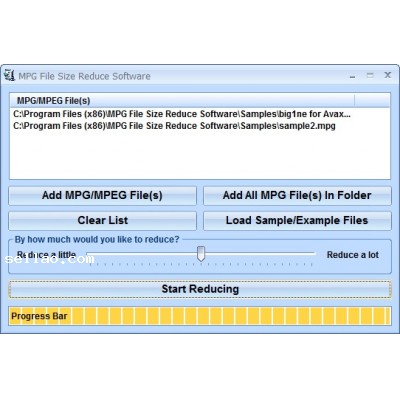 MPG File Size Reduce Software 7.0