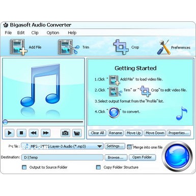 Bigasoft Audio Converter 4.2.8.5275