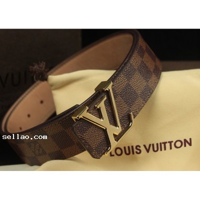 LV Louis Vuitton leather belt men belt leather belt for men and women wild Commerce