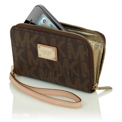 MK hand zipper wallet iPhone 4S iPhone 5 flow package MK mobile phone sets