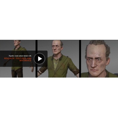 Realistic Character Texturing Using dDo in Photoshop