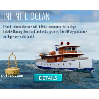 Infinite Ocean 1.4 for Cinema 4D