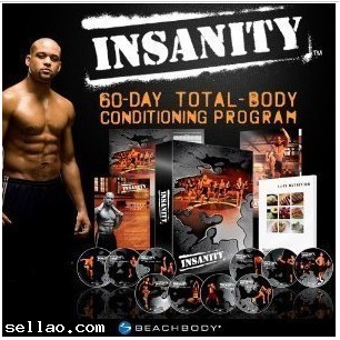 INSANITY 60DAYS WORKOUTS 13 DVD+COMPLETE GUIDES