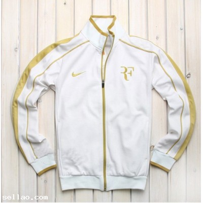 Men Roger Federer RF Tennis Sport Jacket dg