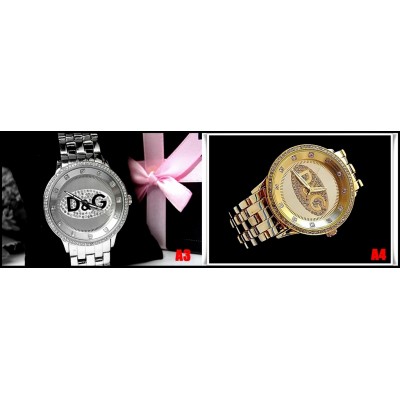 d.g Dolce Gabbana Women Watch silver tone c02