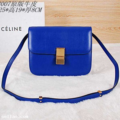 New fashion Celine original  retro genuine leather women shoulder bag handbag women  gift